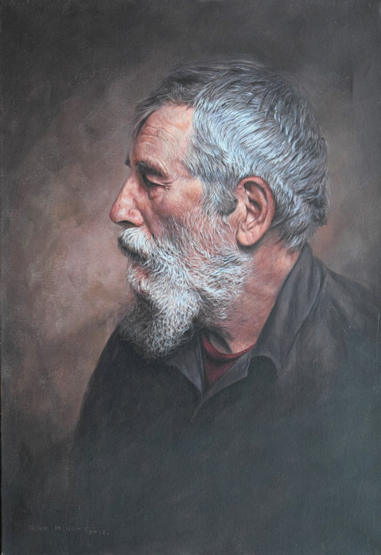 Portrait Paintings by Alan M Hunt