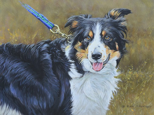 Dog Paintings by Alan M Hunt