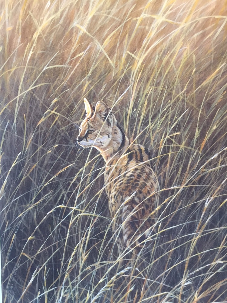 Serval Painting