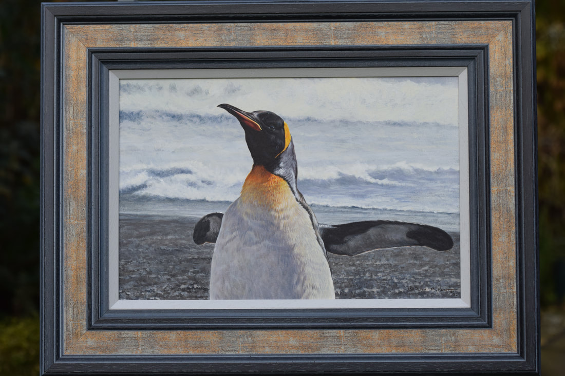 Original King Penguin Painting