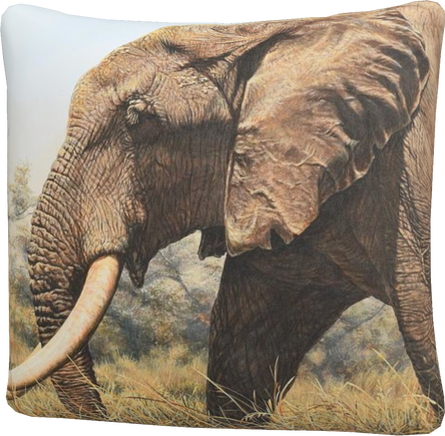 African Wildlife Cushion
