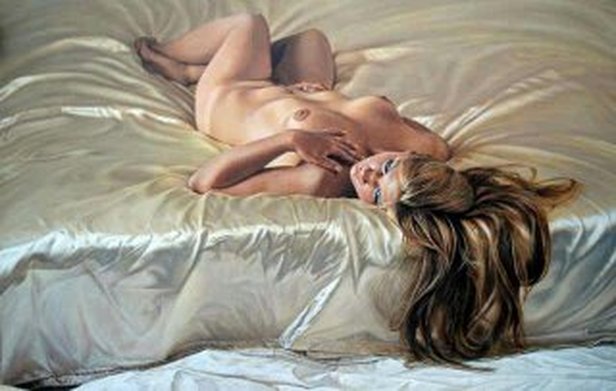 Satin Nude Painting