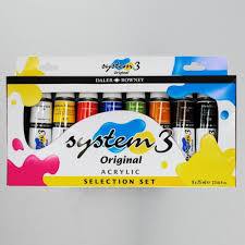 System 3 Acrylic Paints