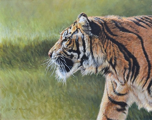Sumatran Tiger Painting